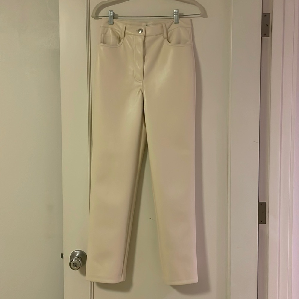 Wilfred Melina high waisted vegan leather pants